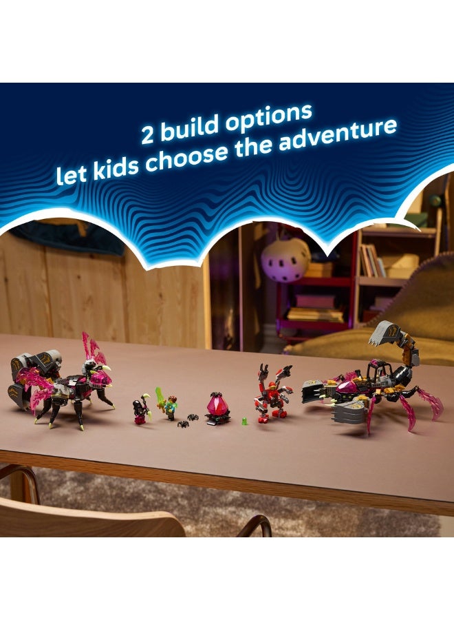 LEGO DREAMZzz 2in1 Nightmare Scorpion Digger Toy 71513 (Age 7+, 505 Pieces) - Image 5