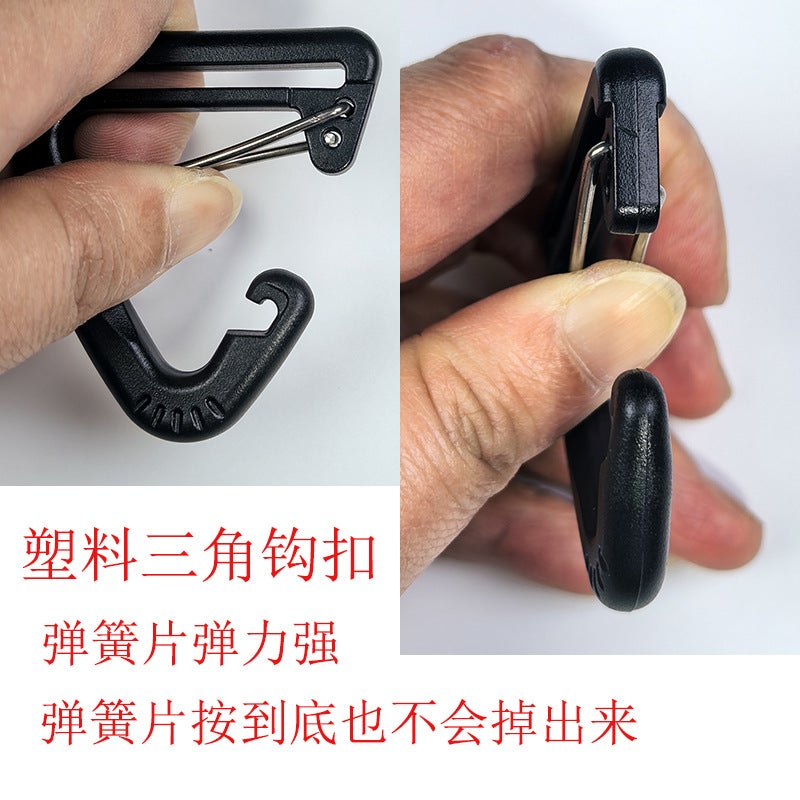 Supply Adult Tactical Suspenders Men'S 4-Clip Elastic Suspenders 38Mm Triangle Buckle Ready-Made Work Suspenders - Image 3