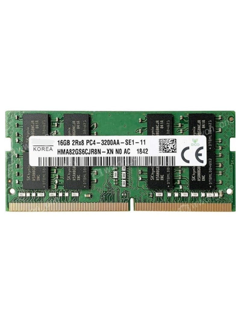 Generic 16GB DDR4 3200MHz Laptop RAM - PC4-3200AA, 2Rx8, CL22, 1.2V, 260-Pin SODIMM 