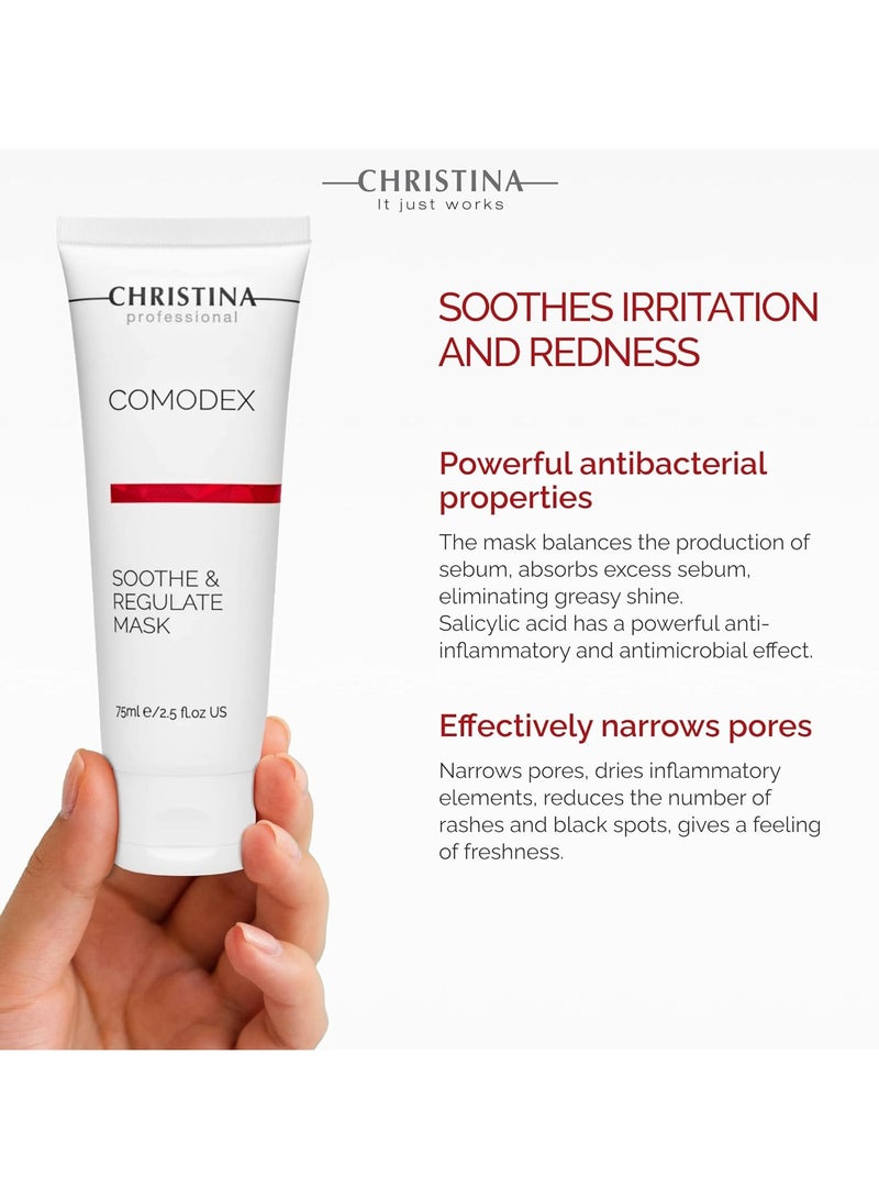 Christina COMODEX | SOOTHE & REGULATE MASK 75 ML  - Image 5