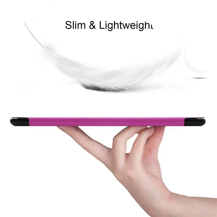 Purple Samsung Tab Folio Case Compatible with Samsung Galaxy Tab S6 Lite with Protective Cover Stand Function and Daily Tablet Carry - Image 3