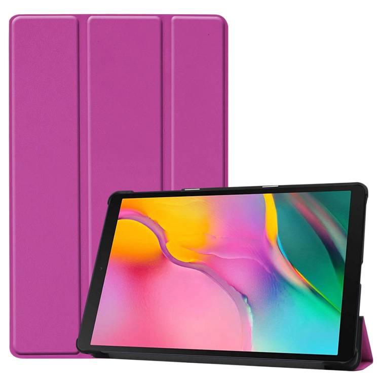 Purple Samsung Tab Folio Case Compatible with Samsung Galaxy Tab S6 Lite with Protective Cover Stand Function and Daily Tablet Carry - Image 1