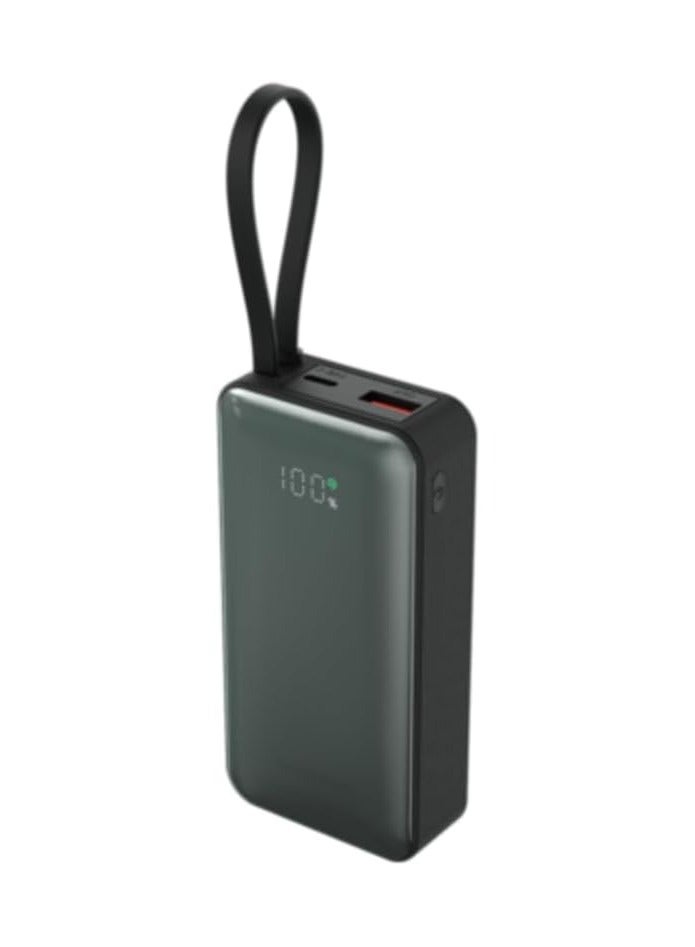 جولتيج Goaltage PB07 Power Bank, 10000mAh, 22W Fast Charging, Built-in Cables, Multi-Port, Compact Size - Image 4