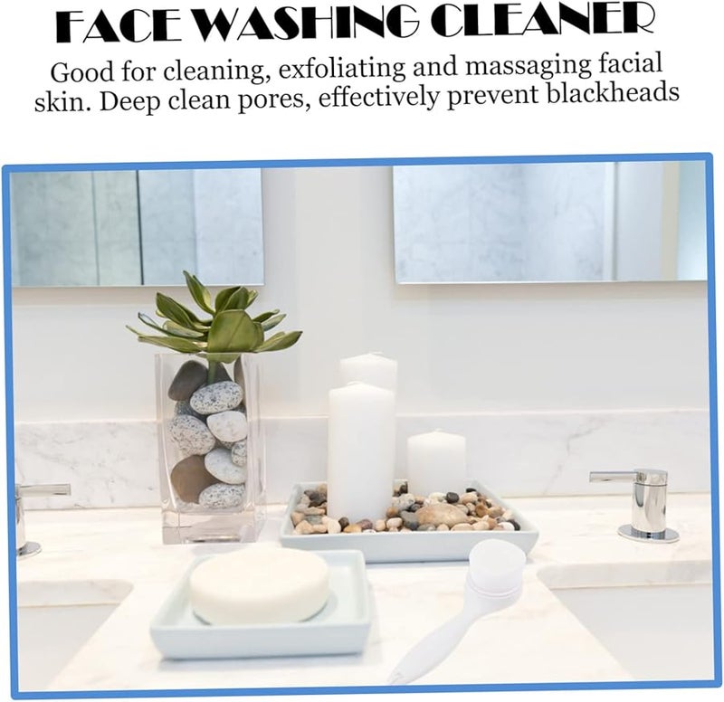 Manual Face Cleansing Brush For Women Deep Pore Exfoliator And Massage For Sensitive Skin - Image 5