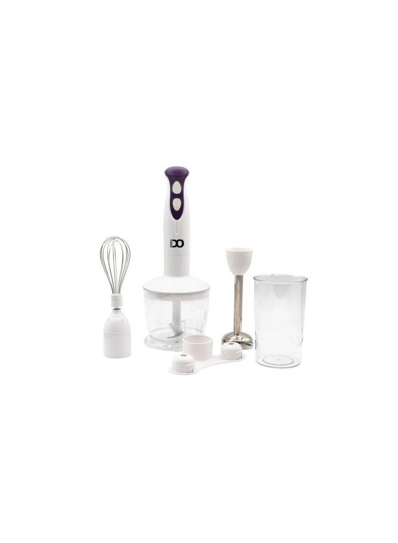 IDO Hand blender 400 watt, two speeds, HBLG400-PR-IDO - Image 1