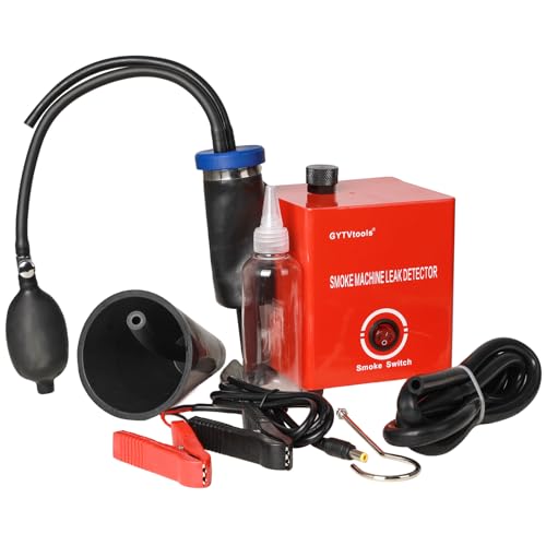 GYTVtools Smoke Leak Detector ，Automotive Smoke Machine， for Detecting leaks in Vacuum, Fuel, EVAP and Other Automotive Systems. (Red Strap Model) - Image 1