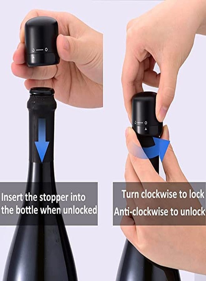 Kresal Wine Bottle Stopper, Considerate Efficient Sealed Storage,Compact Wine Stopper, Can Lay Bottle Down Without Leaking - (Pack of 1) - Image 4