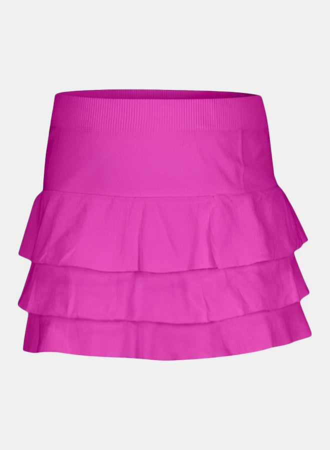 Silvy Lycra Wavy Skirt For Girls - Image 1