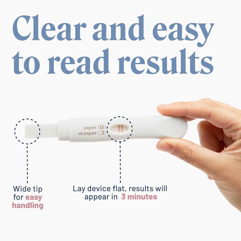 Apphia Early Detection Pregnancy Test 10 Pack  Midstream Pregnancy Test  Get Results 6 Days Sooner  Made in The USA - Image 4