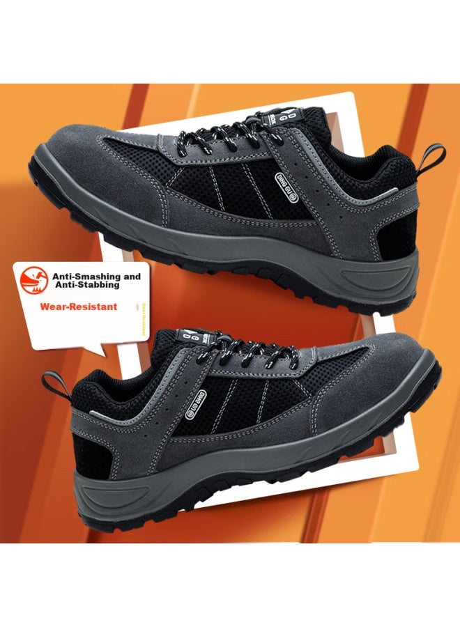 Dinggu Safety Shoes For Men, Lightweight Steel Toe Cap, Wear-Resistant Solid Sole, Anti-Smashing, Anti-Puncture, Construction Site Work Jd855Hui40 - Image 5