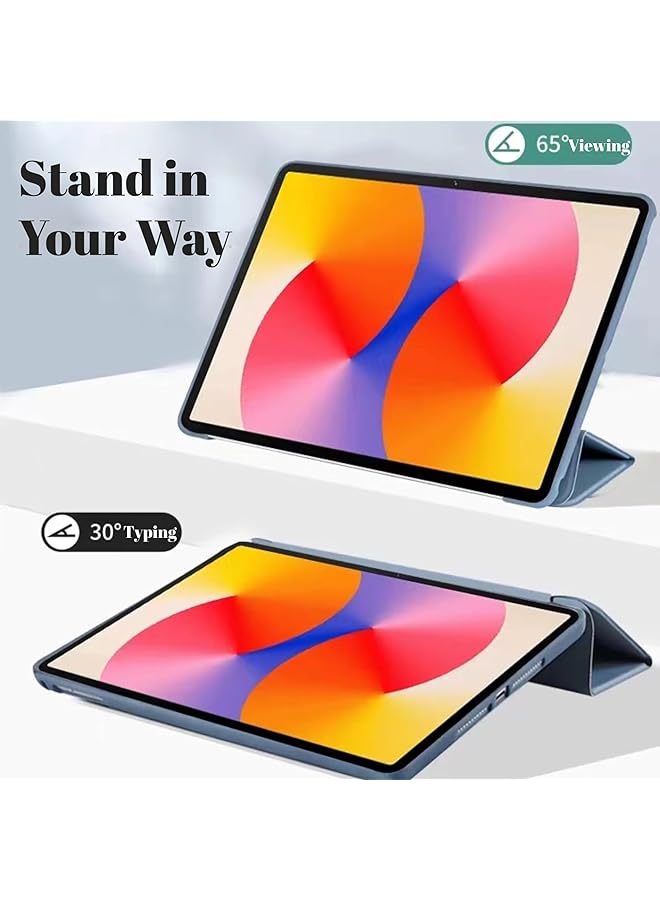 erorex Tablet Cover Compatible With Huawei Matepad Se 11 Inch 2024 Case Tri-Fold Slim Case Shockproof Honeycomb Tpu Case With Durable Stand Auto Wake Sleep Cover For Huawei Matepad Se 11 Inch Black - Image 2