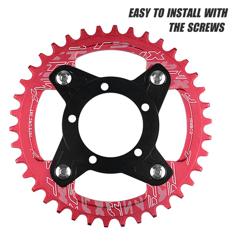 Chain Ring Adapter 130BCD High Intensity Aluminum Alloy Chainring Spider - CNC Cutting Precision Easy Installation Ebike Accessory for Mid Motor Electric Bicycles - Image 4