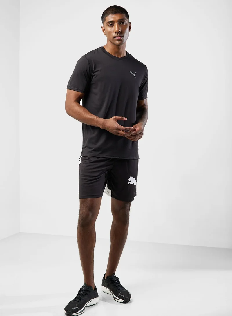 PUMA Train All Day 8” Knit Shorts