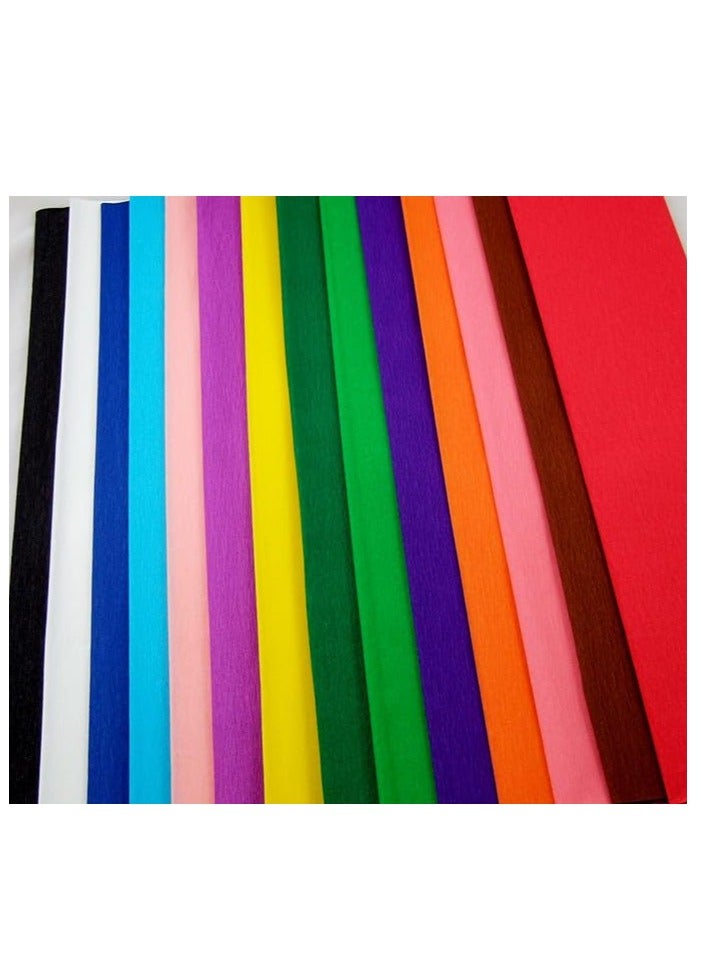 Terabyte CREPE PAPER 12FOLD 50X120CM MULTICOLORS - Image 2