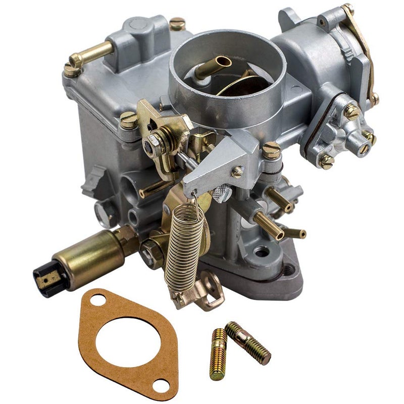 Tuningsworld 3031 PICT3 Carburetor for VW Beetle Air Cooled Type 1 2 3 4 Bug Bus Gghia 19751982 Single Port 1500CC Manifold 113129029A 027H117510E Automatic Choke Carb 30 Pict 1 Carburetor