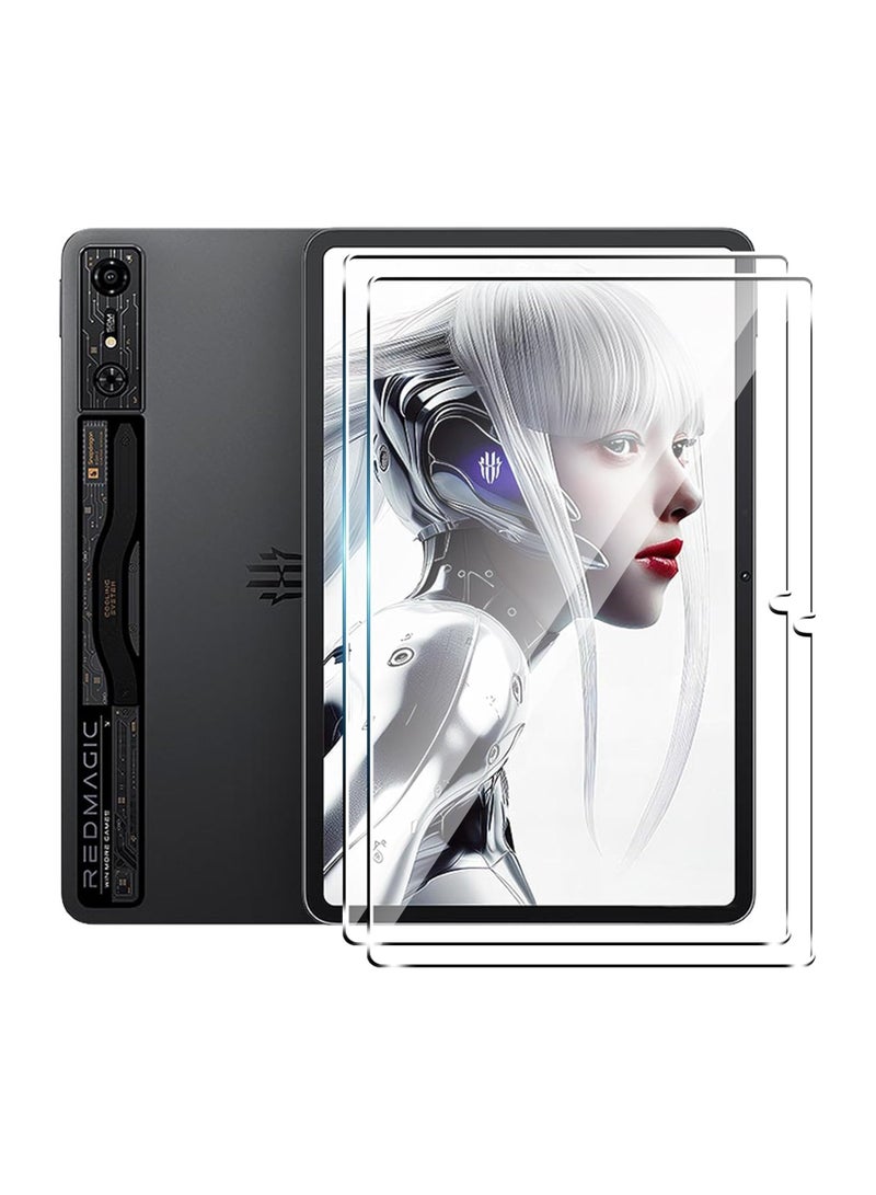 general [2 Pack] For Red Magic Nova 10.9 inch screen protector, hardness 9H, anti-scratch, toughened glass film, suitable for protective case, anti-scratch - Image 1