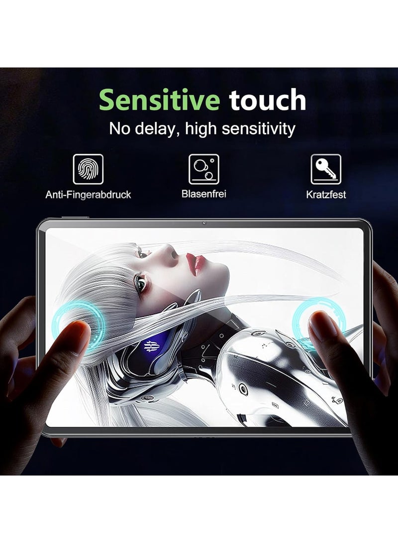 general [2 Pack] For Red Magic Nova 10.9 inch screen protector, hardness 9H, anti-scratch, toughened glass film, suitable for protective case, anti-scratch - Image 2