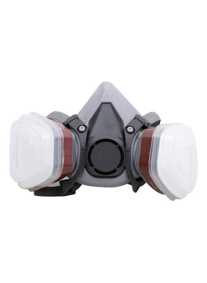 NIBEMINENT Half Face Painting Spraying Respirator Gas Mask Multicolour - Image 1