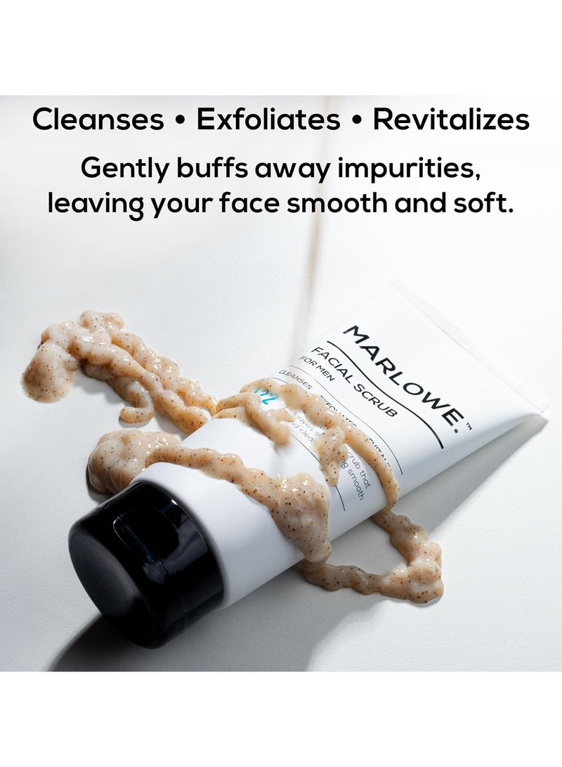 Marlowe No. 122 Men's Facial Scrub 6 oz - Image 2