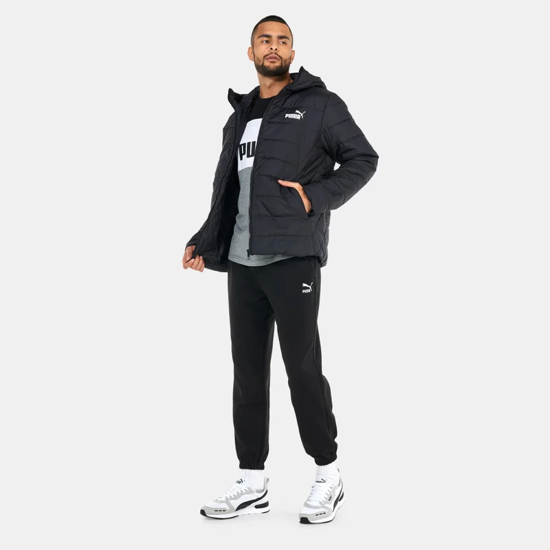 PUMA Men's Essentials Hooded Padded Jacket