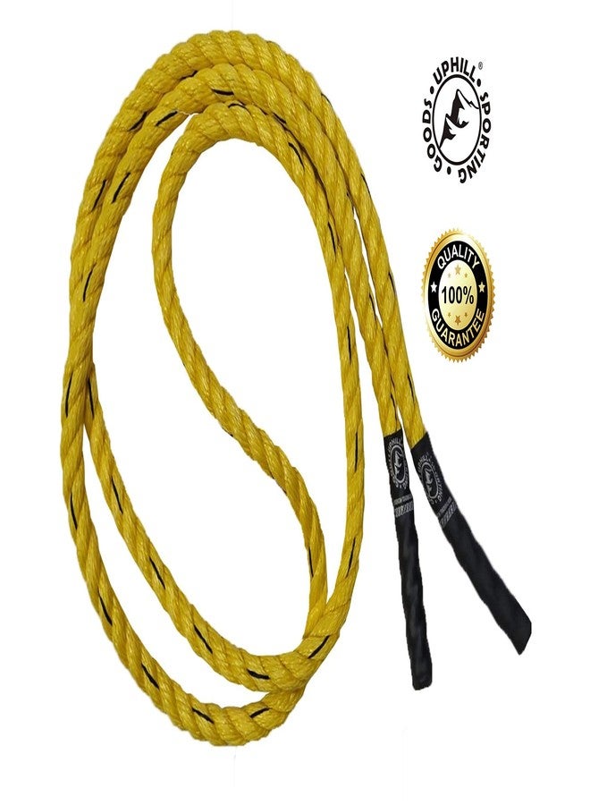 UPHILL® Sporting Jump Rope, Heavy Workout Skipping Rope 1 Inch (Only for Intense Skippers) (YELLOW) - Image 4