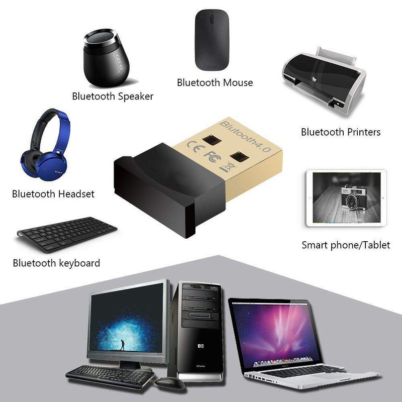 ZTO Bluetooth USB Adapter Csr 4.0 Dongle Receiver Transfer Wireless - Image 3