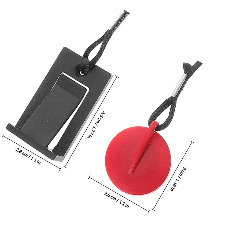 Treadmill Magnetic Key Replacement Treadmill Key Replacement Universal Emergency Stop Universal Stop Key Treadmill Supplies - Image 2