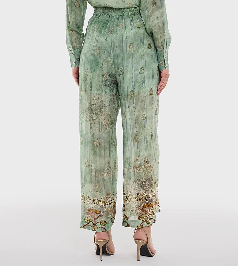 بي سي بي جي Women'S Placement Print Trousers