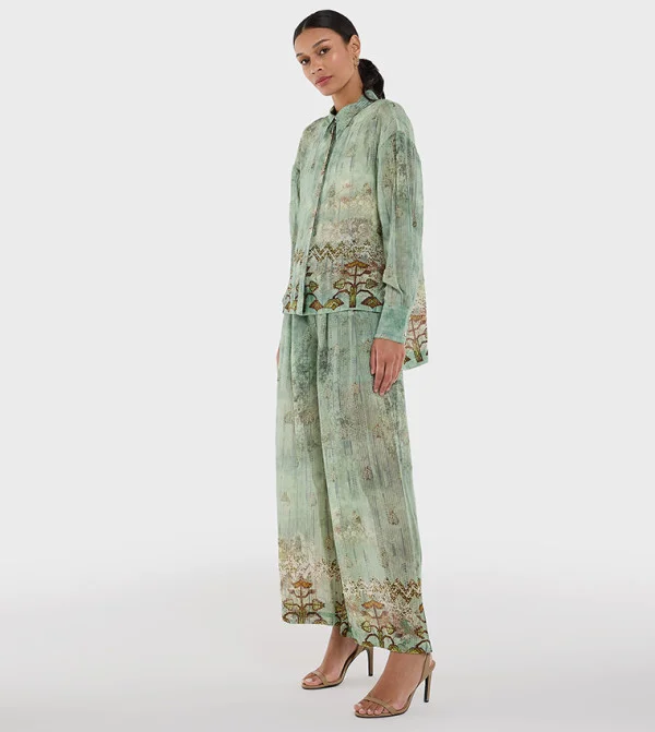 بي سي بي جي Women'S Placement Print Trousers