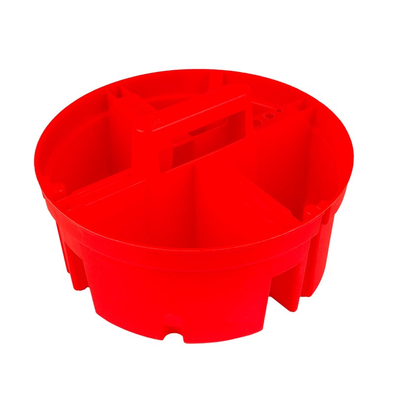 Bucket Boss - Super Stacker Small Parts Organizer, Bucket Organization (15054), Red - Image 1