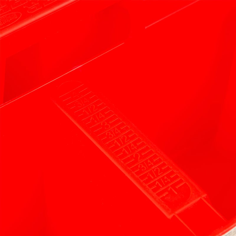 Bucket Boss - Super Stacker Small Parts Organizer, Bucket Organization (15054), Red - Image 5