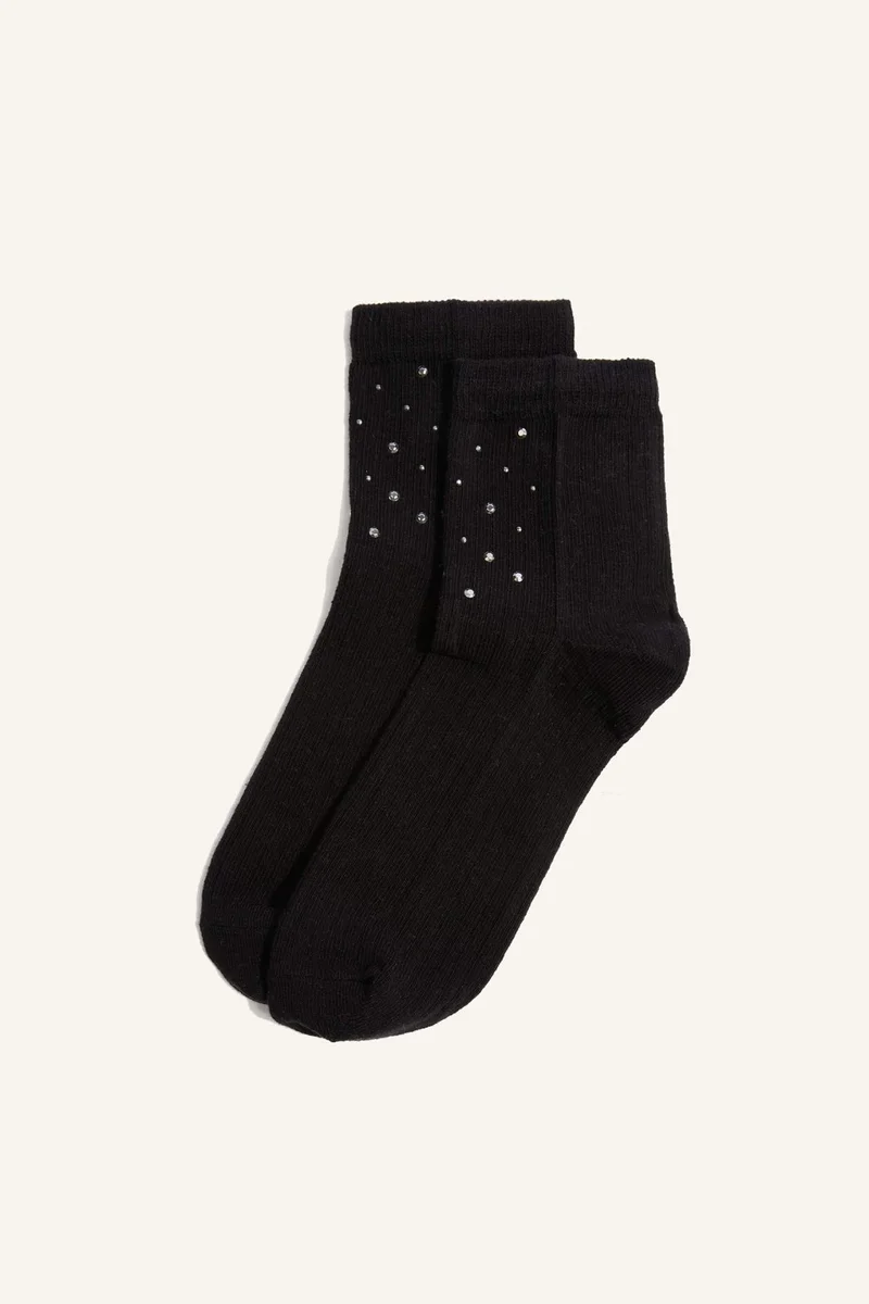 Defacto  Woman 2 piece Short Socks for Women | Best Price UAE
