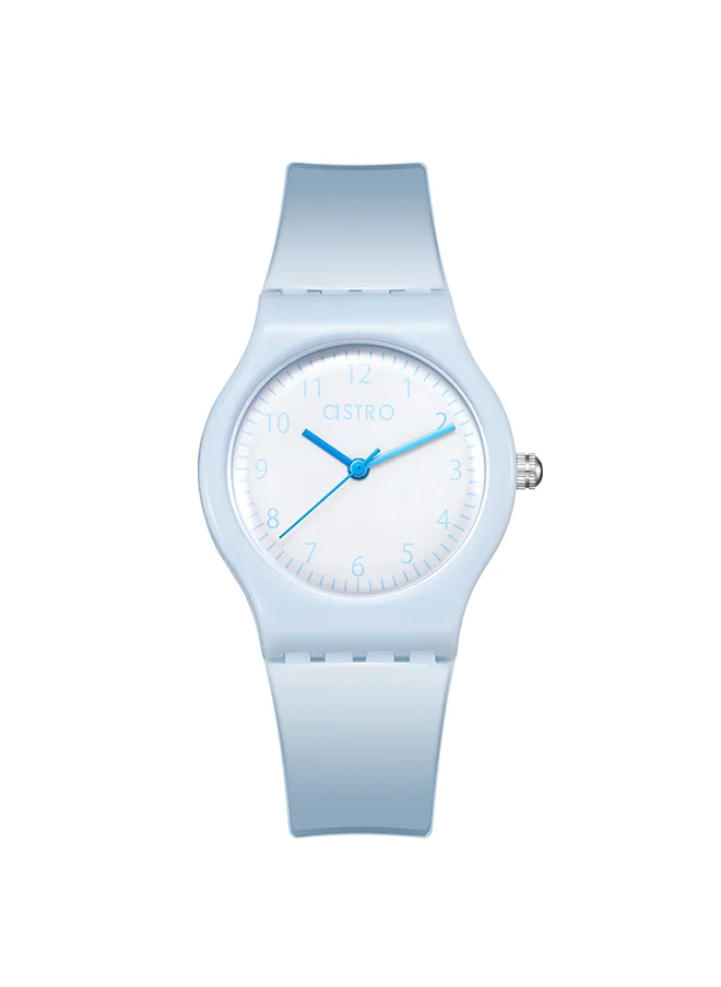 أسترو ASTRO Kids Analog White Dial Watch - A23812-PPLW