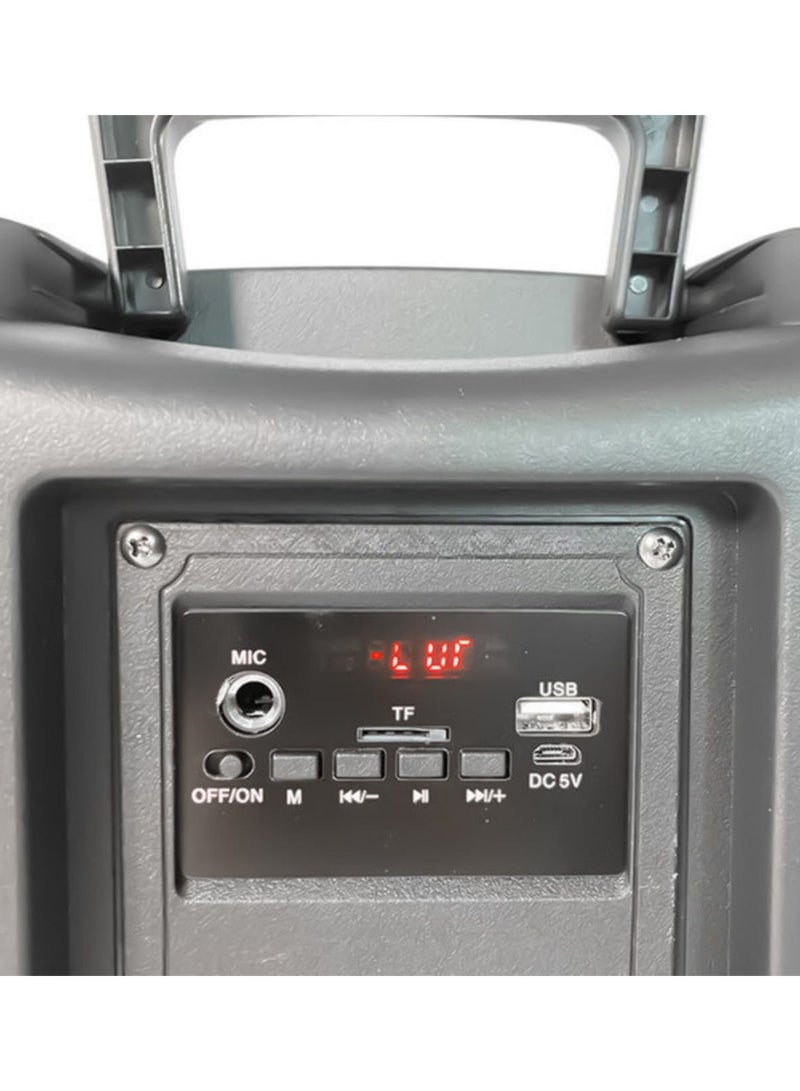 قريت نايس مكبر صوت GTS-1248 لاسلكي يعمل بتقنية البلوتوث مع ميكرفون - Image 5