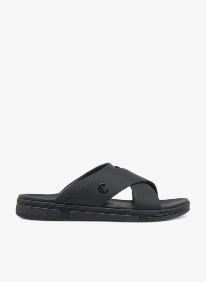 Le Confort Men Cross Strap Slip-On Sandals Ramadan Collection