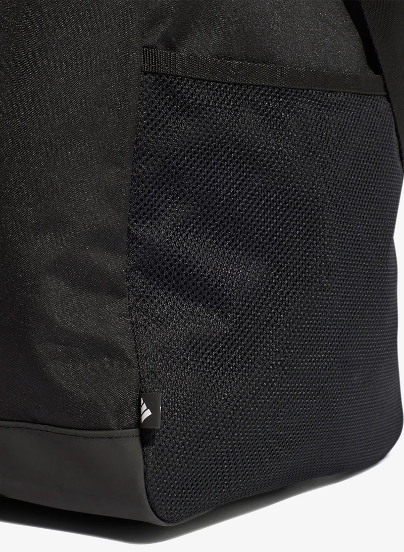Adidas BLACK/BLACK/WHITE Large Linear Duffel  | Best Price UAE