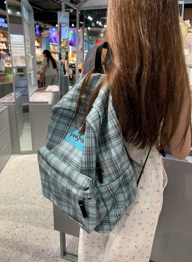 JANSPORT 【School season】Classic colorful school bag, computer compartment, must-have for students, back-to-school travel bag, laptop bag - Image 3