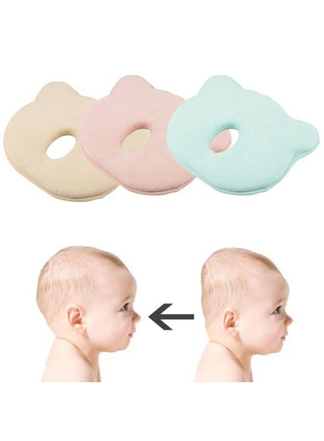 Bukela Hidetex Baby Pillow - Preventing Flat Head Syndrome (Plagiocephaly) for Your Newborn Baby，Made of Memory Foam Head- Shaping Pillow and Neck Support (0-12 Months) - Image 3