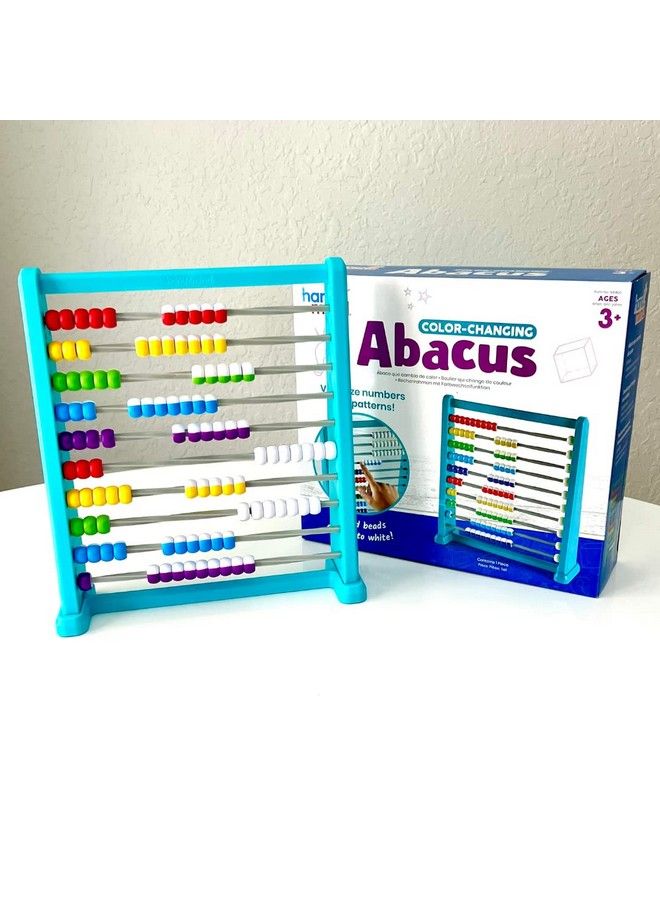 hand2mind Color Changing Plastic 100 Bead Abacus Abacus For Kids Math Math Manipulatives Kindergarten Counting Rack For Kids Counters For Kids Math Educational Toys For Elementary Kids (Set Of 1) - Image 5