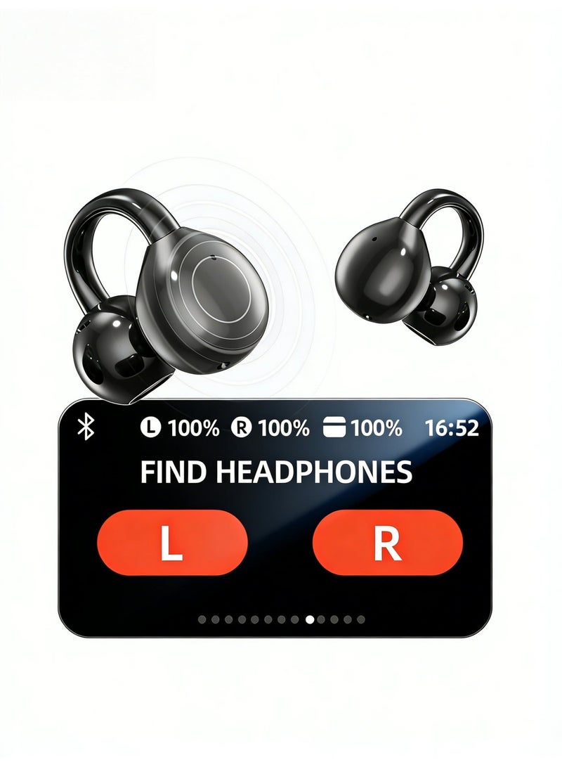 2026 Top Edition True Wireless​ Smart Bluetooth Headphones | Bluetooth 5.4, Smart Color Display | Hi-Fi Sound, Lossless Noise Cancellation | Long-lasting Battery, I5 Waterproof | RGB Light for iOS/Android - Image 4