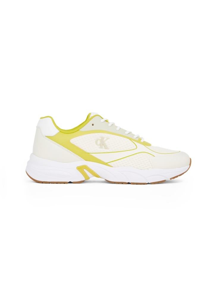 Calvin Klein Jeans RETRO TENNIS LOW KNIT TRAINERS - Image 1