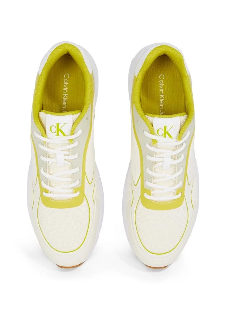 Calvin Klein Jeans RETRO TENNIS LOW KNIT TRAINERS