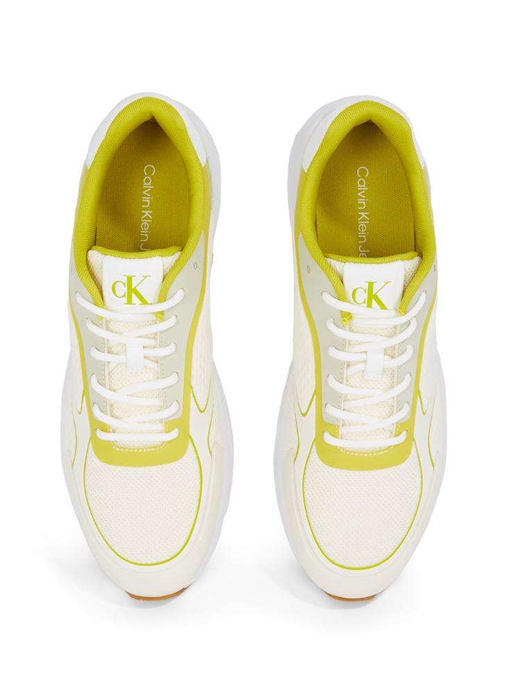 Calvin Klein Jeans RETRO TENNIS LOW KNIT TRAINERS - Image 5
