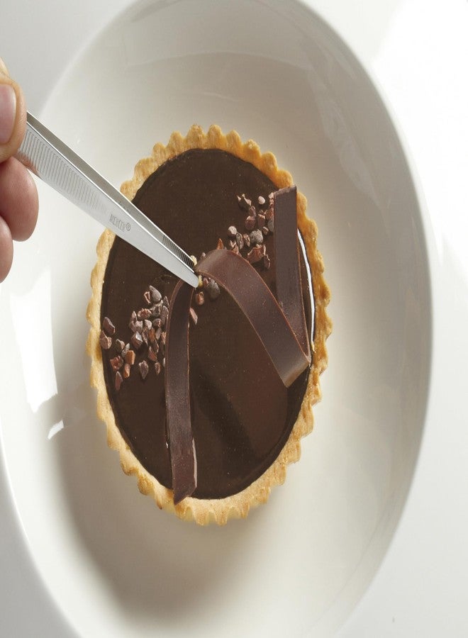 ميرسر كوليناري ملقط تقديم الطعام من ميرسر كوليناري، مصنوع من الفولاذ المقاوم للصدأ 18-8، طرف مستقيم، 6-1/8 بوصة - Image 3