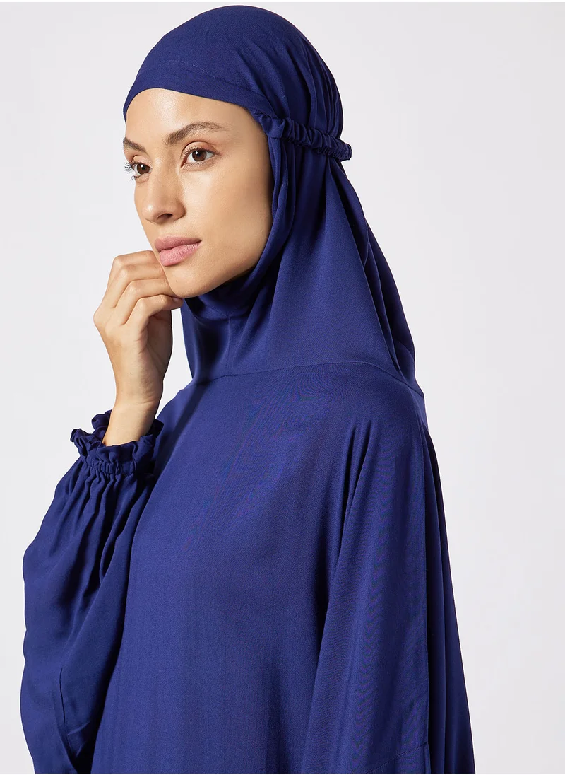Hayat Praying Dress With Attached Veil