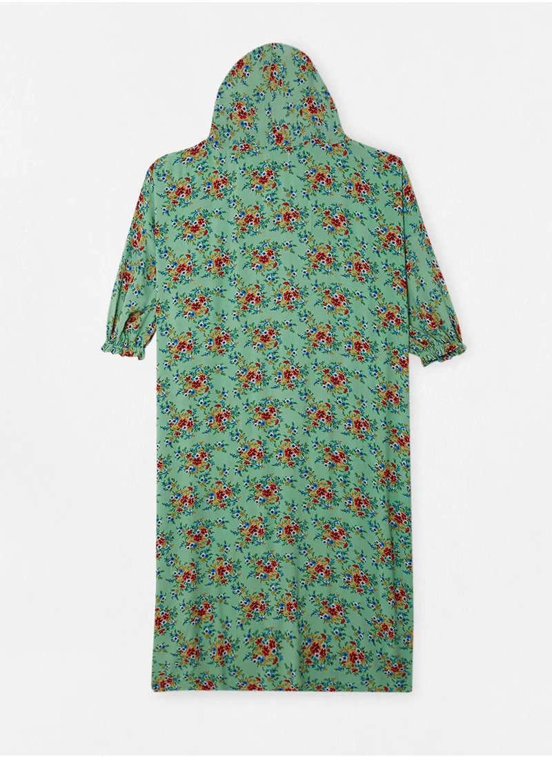 Hayat Praying Dress With Attached Veil