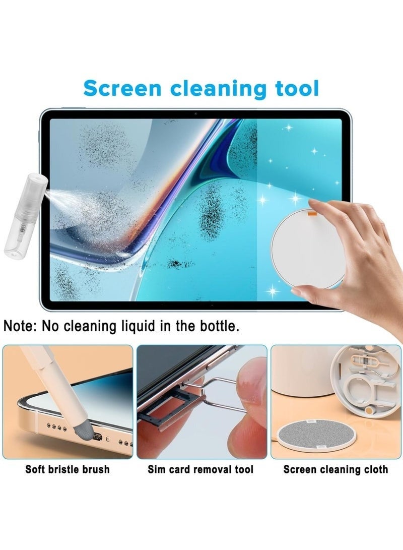 20-in-1 Electronic Cleaner Kit, Keyboard Cleaner kit, Portable Multifunctional Cleaning Tool for PC Monitor/Earbud/Cell Phone/Laptop/Computer/Bluetooth Earphones(White) - Image 4