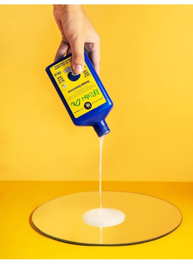 Lola from Rio شامبو إصلاح زيت الأركان المغذي - ينظف بلطف، يستعيد اللمعان ويوفر ترطيبًا مكثفًا للشعر الجاف والتالف (250 مل) - Image 2