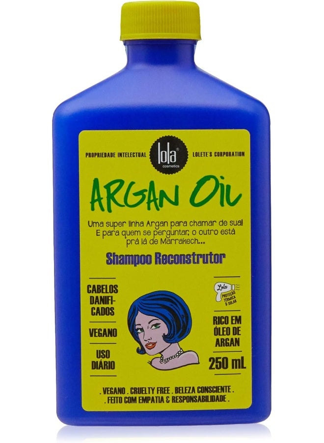 Lola from Rio شامبو إصلاح زيت الأركان المغذي - ينظف بلطف، يستعيد اللمعان ويوفر ترطيبًا مكثفًا للشعر الجاف والتالف (250 مل) - Image 1
