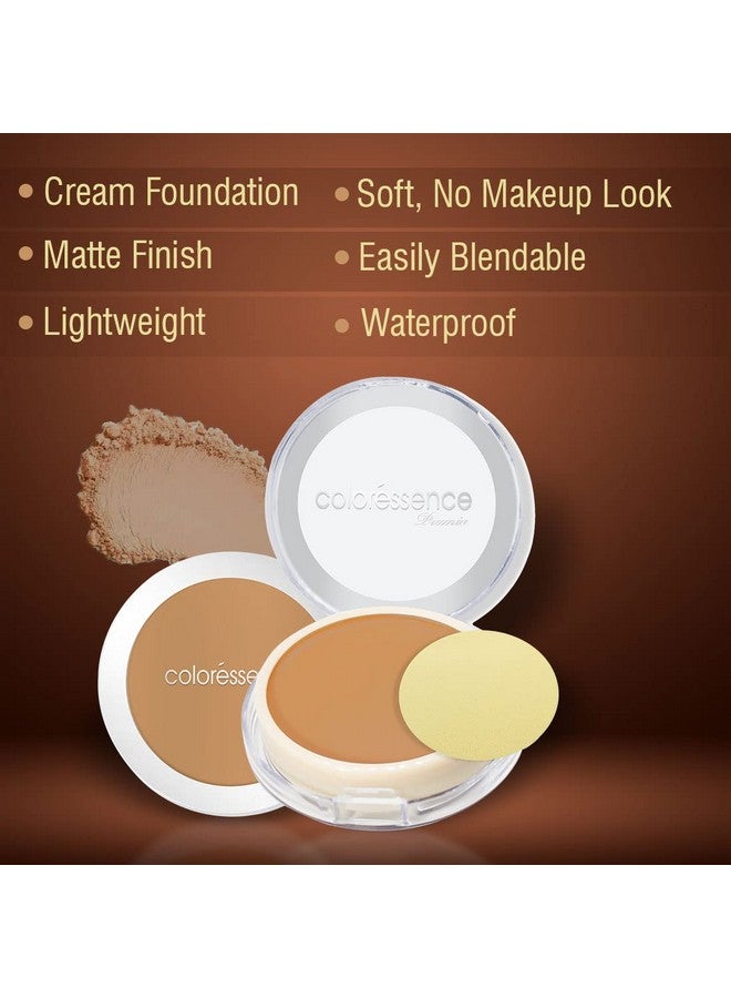 كالرسينس كريم أساس كولور سينس سينجل إتش دي كريم أساس بان كيك، الكل في واحد بلمسة نهائية غير لامعة، تركيبة خفيفة الوزن تدوم طويلاً ومقاومة للماء - HDM-4 - Image 3